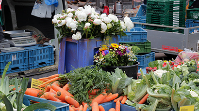 Frische Früchtchen und Gemüse auf den Brühler Wochenmärkten (c) NR 